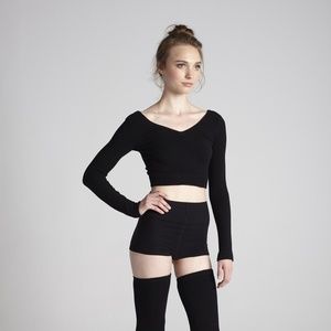 Yalivta Girls Knit Dance Shorts